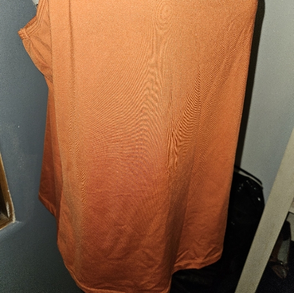 Lane Bryant Womans Orange Spaghetti Strap Tank Top Size 14/16 - Picture 7 of 9